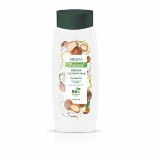 Aroma Natural Shampoo & Conditioner Argan Coconut Milk For Volume & Shine 400ml
